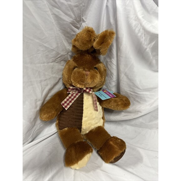 NWT Homerbest 15 Inch Brown Bunny‎ Chocolate Scented Rabbit Plush Stuffed Animal - Picture 1 of 10
